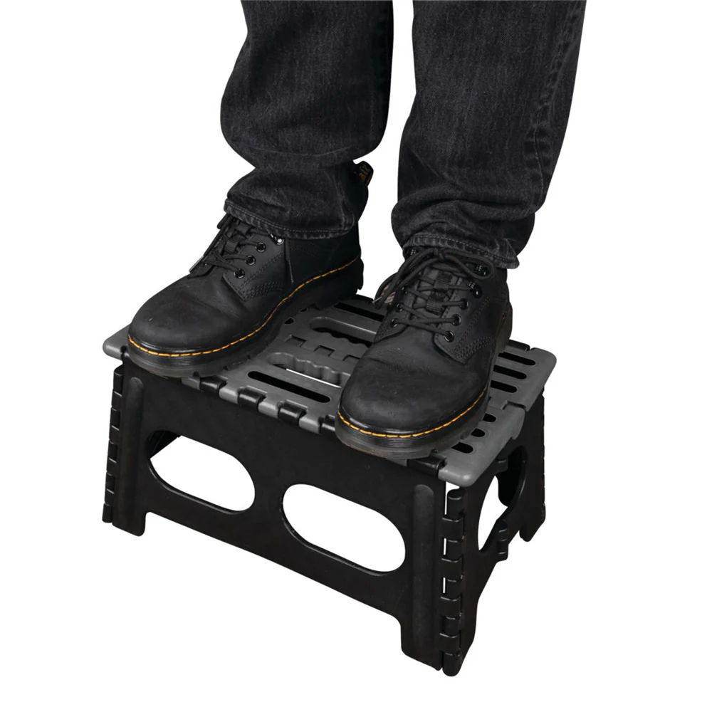15" Extra Wide Folding Step Stool - Image 4