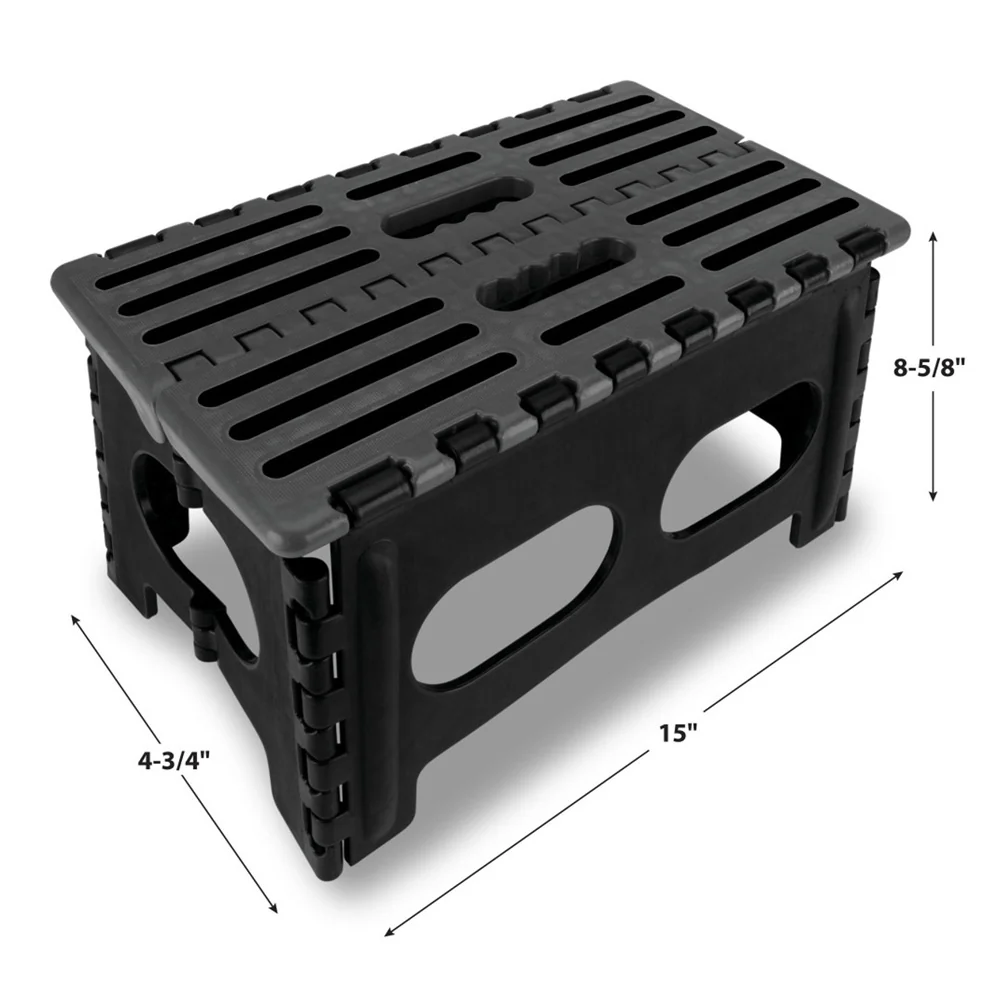 15" Extra Wide Folding Step Stool - Image 7