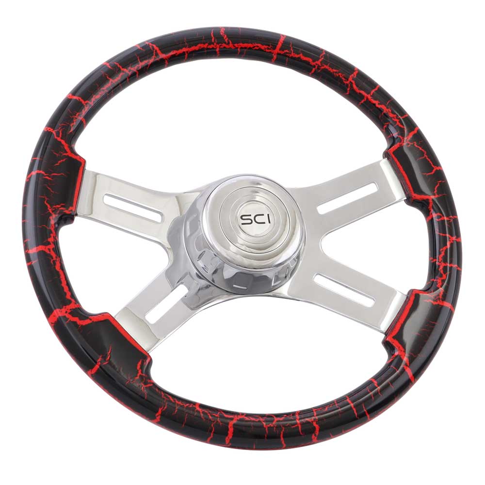 16" Crackle Steering Wheel - Image 3