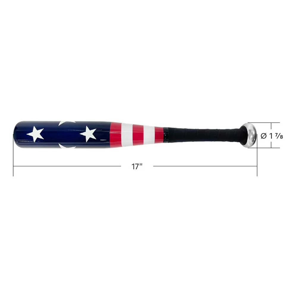 17" Aluminum US Flag Tire Thumper - Image 5
