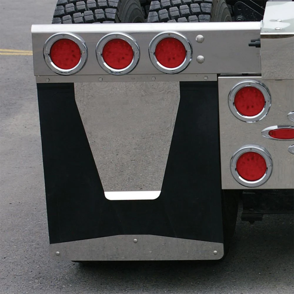 17" Stainless Steel Anti-Sail Mud Flap Plates - Image 2