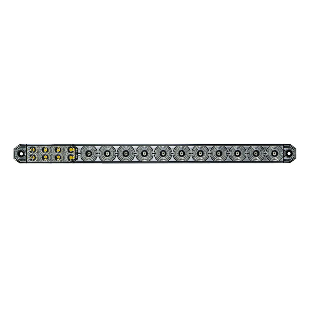 17" LED Low Profile Light Bar with Back Up Light and Clear Lens - Image 3