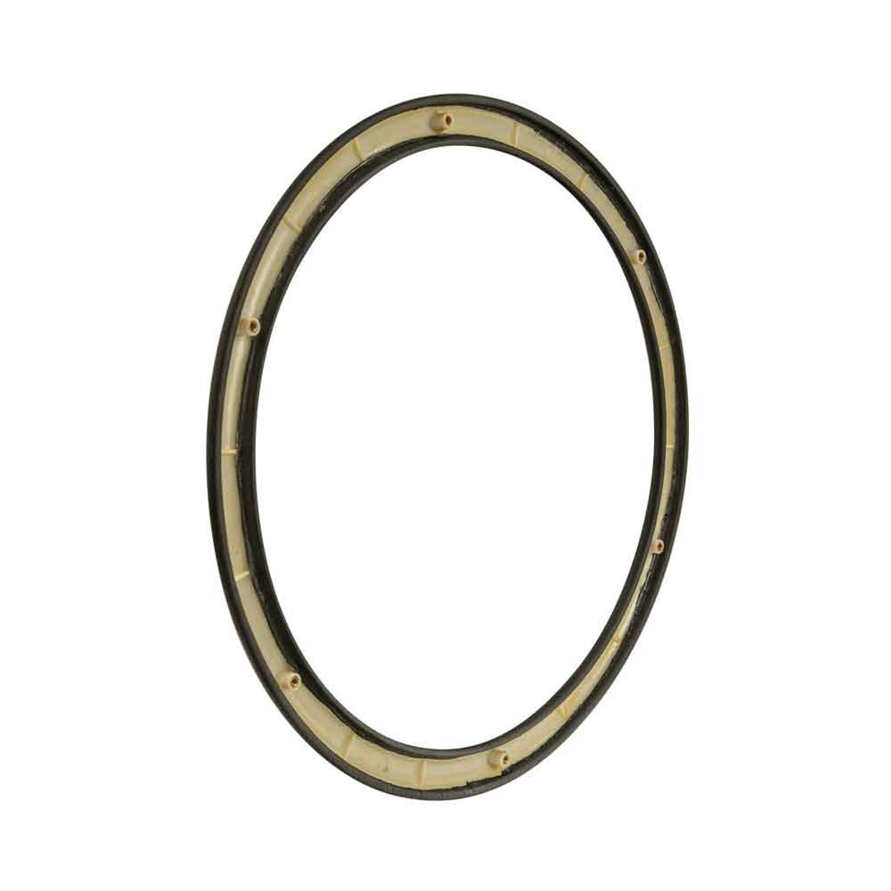 18" Black Leather Replacement Rim - Image 4