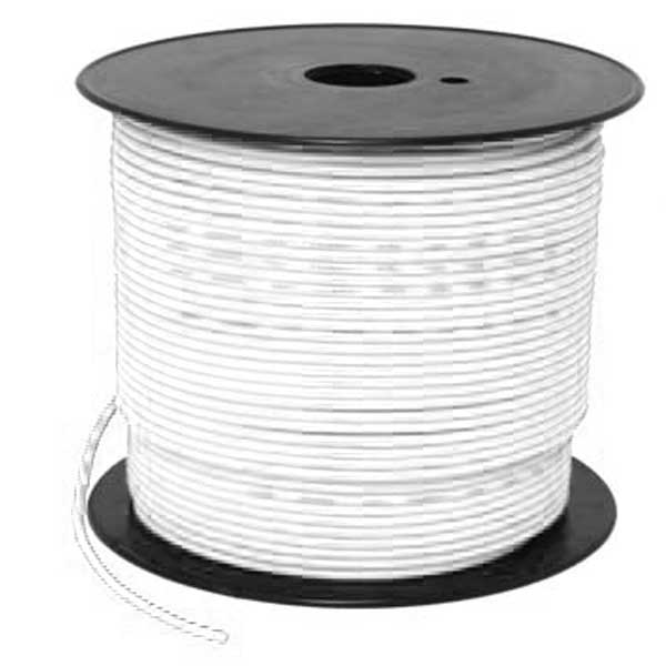 18 Gauge White Wire 25 Feet