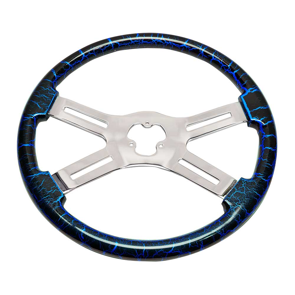18" Lightning Design Wood Steering Wheel