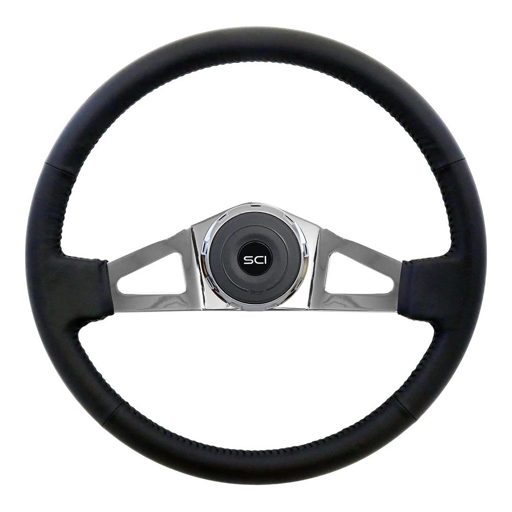 18" Manchester Leather Steering Wheel