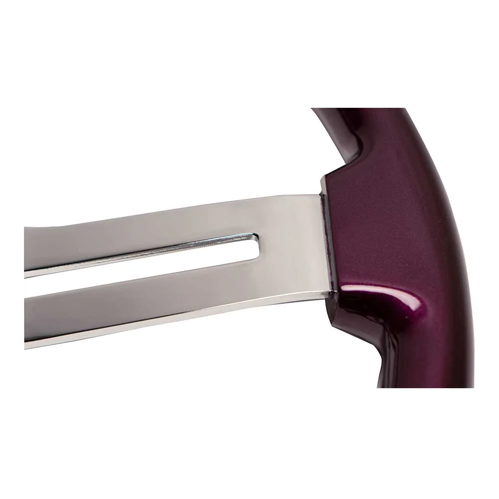 18" Purple Wood Steering Wheel - Image 4