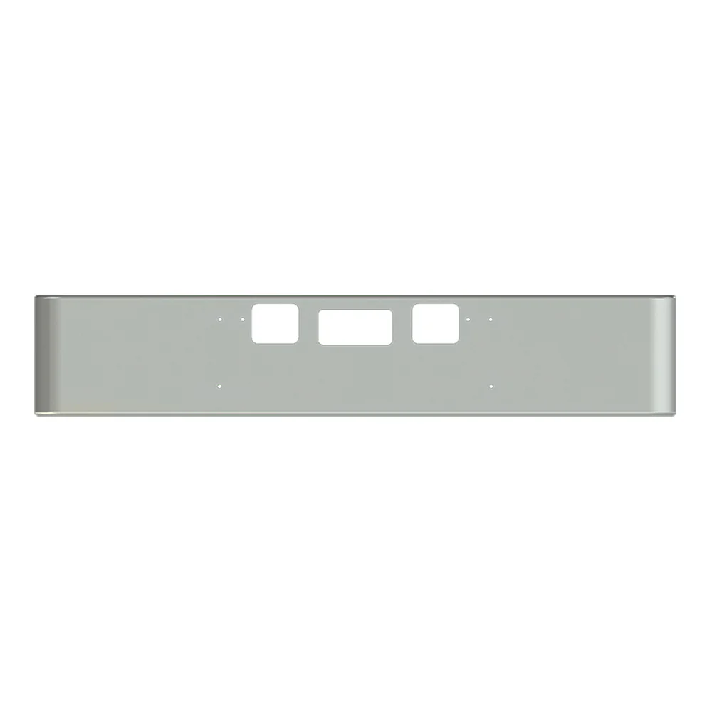 18" Texas Square Bumper for Freightliner Coronado 2010 and newer with Set Forward Axle