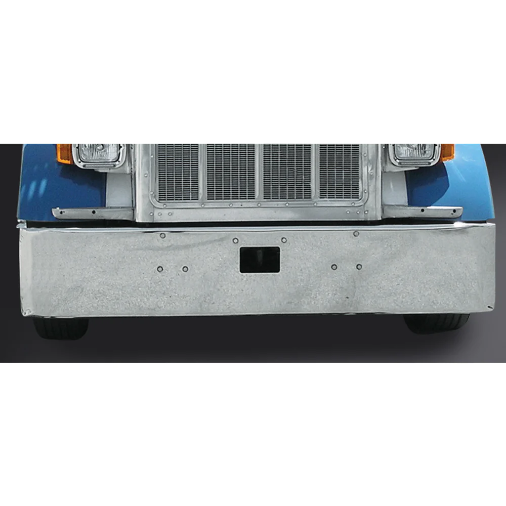 18" Texas Square Chrome Bumper for Peterbilt 357, 378, 379