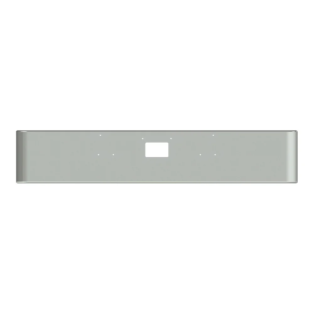 18" Texas Square Chrome Bumper for Peterbilt 357, 378, 379 - Image 3