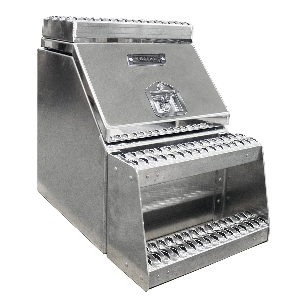 18" Wide Mouth Step Box with Stainless Steel Door