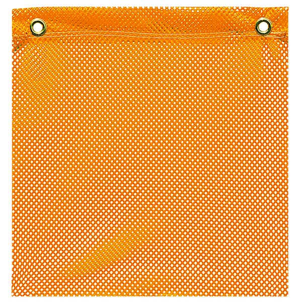 18" x 18" Jersey Grommet Mount Safety Flag - Image 3