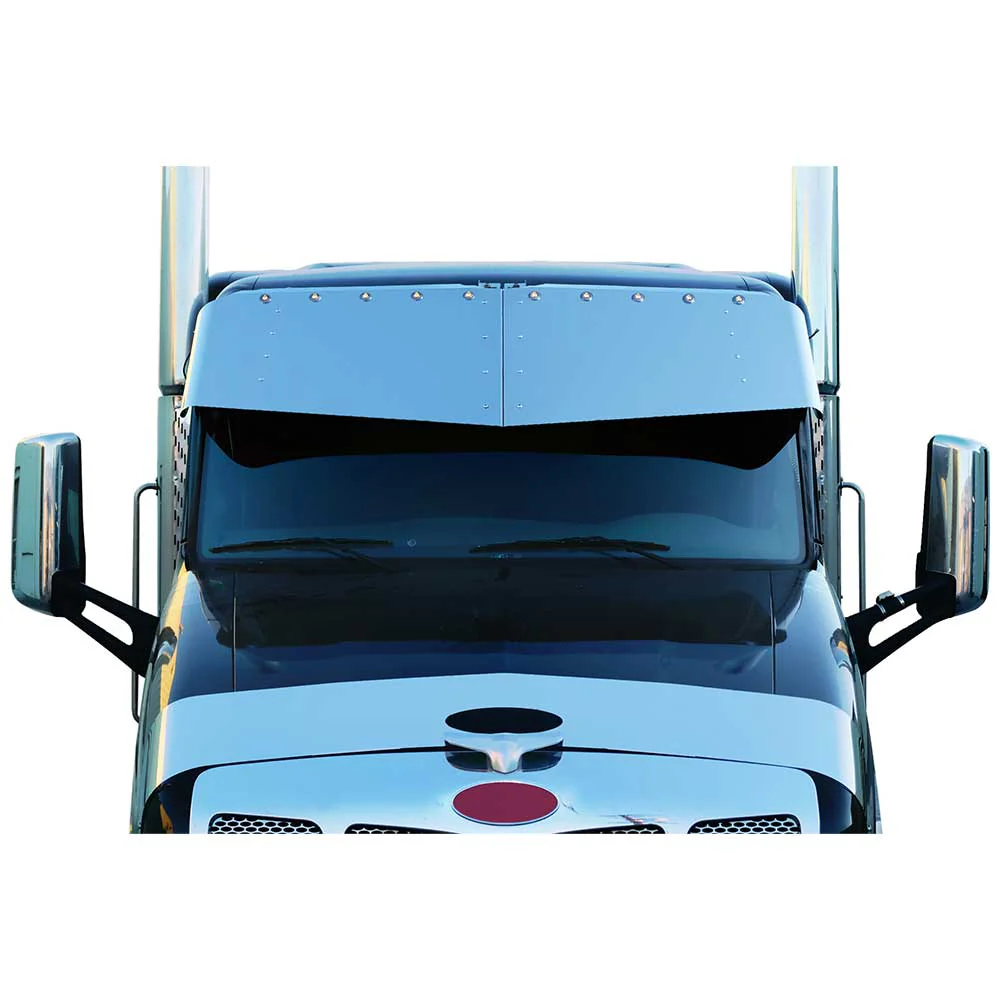 18" x 20" SS V-Style with Ten 3/4" Light Holes for PB 579, 567 Mid and High Roof