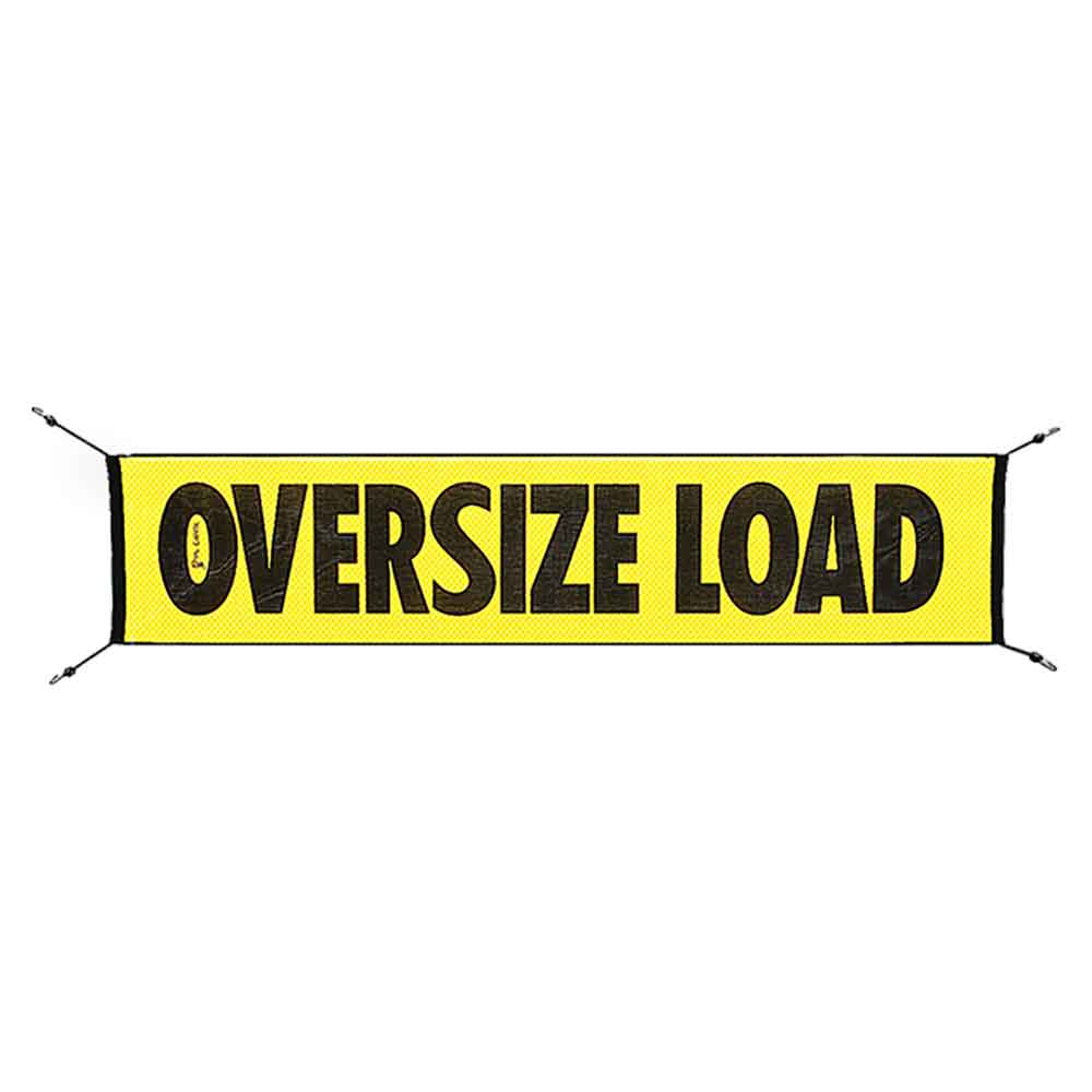18" x 84" High Intensity Reflective Oversize Load Banner