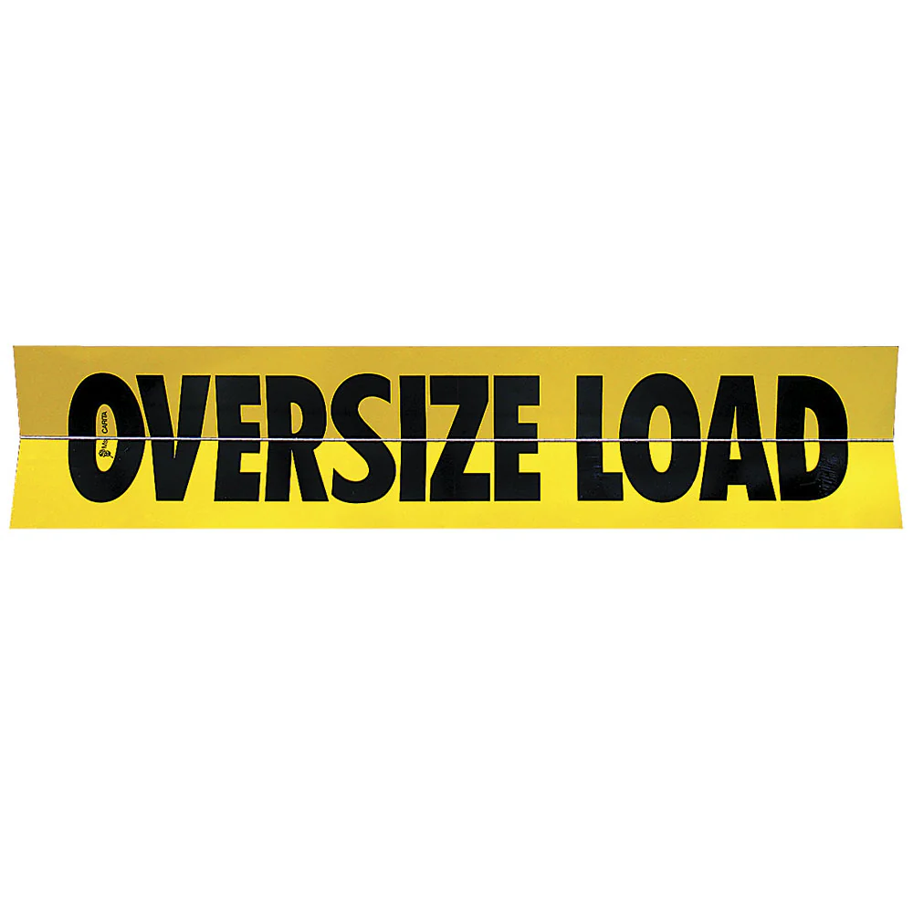 18" x 84" Hinged Aluminum Oversize Load Sign