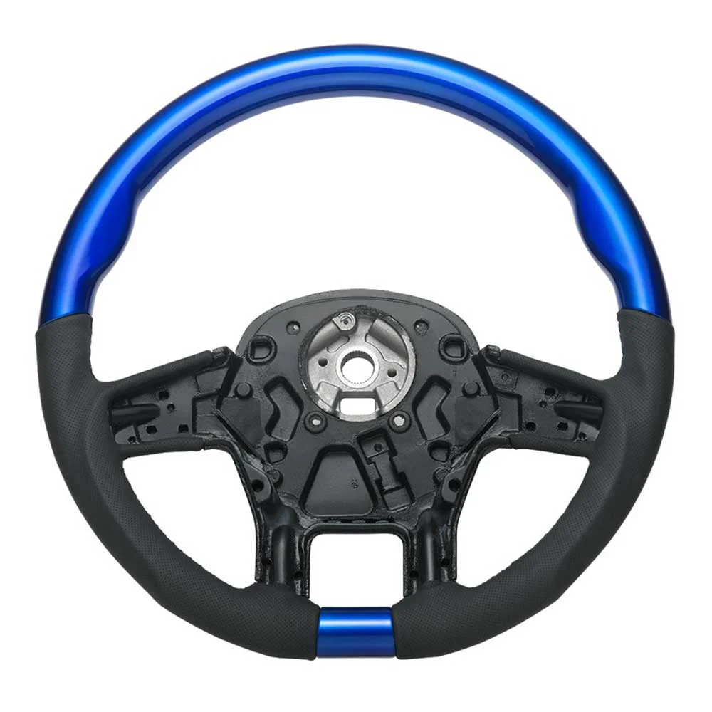 18" YourGrip Wood and Leather Steering Wheel for PB 579, KW T680