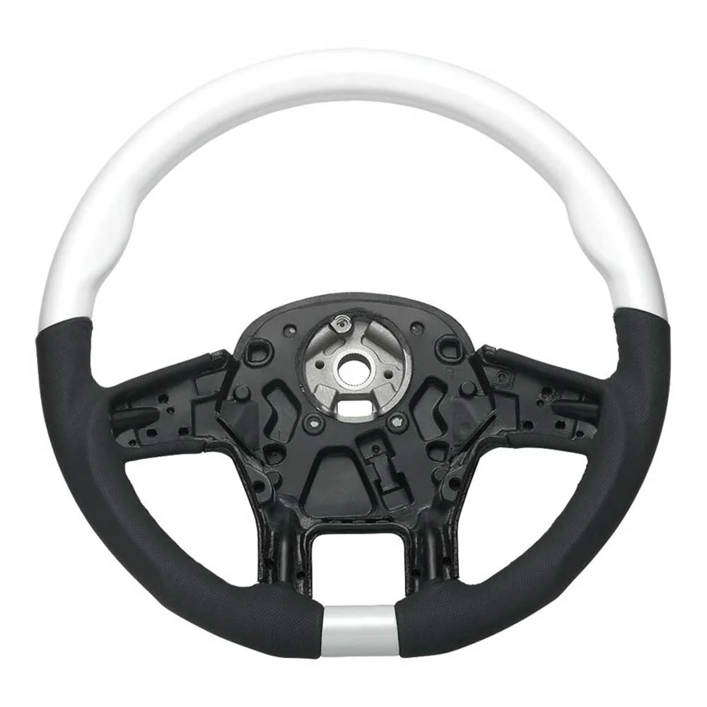 18" YourGrip Wood and Leather Steering Wheel for PB 579, KW T680 - Image 5
