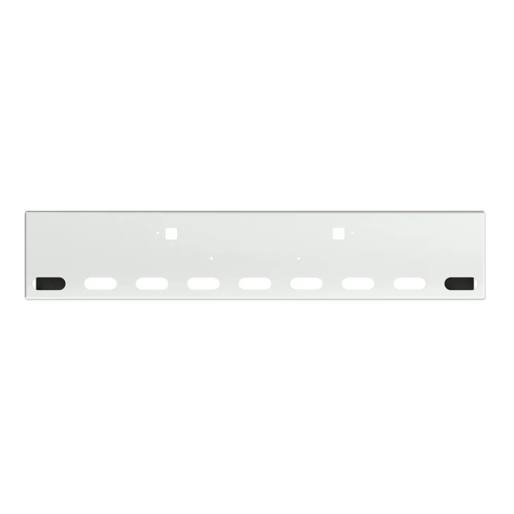18" Boxed End Peterbilt and Kenworth Chrome Bumper with Tow, Bolt and 9 Oval Light Holes - Image 2