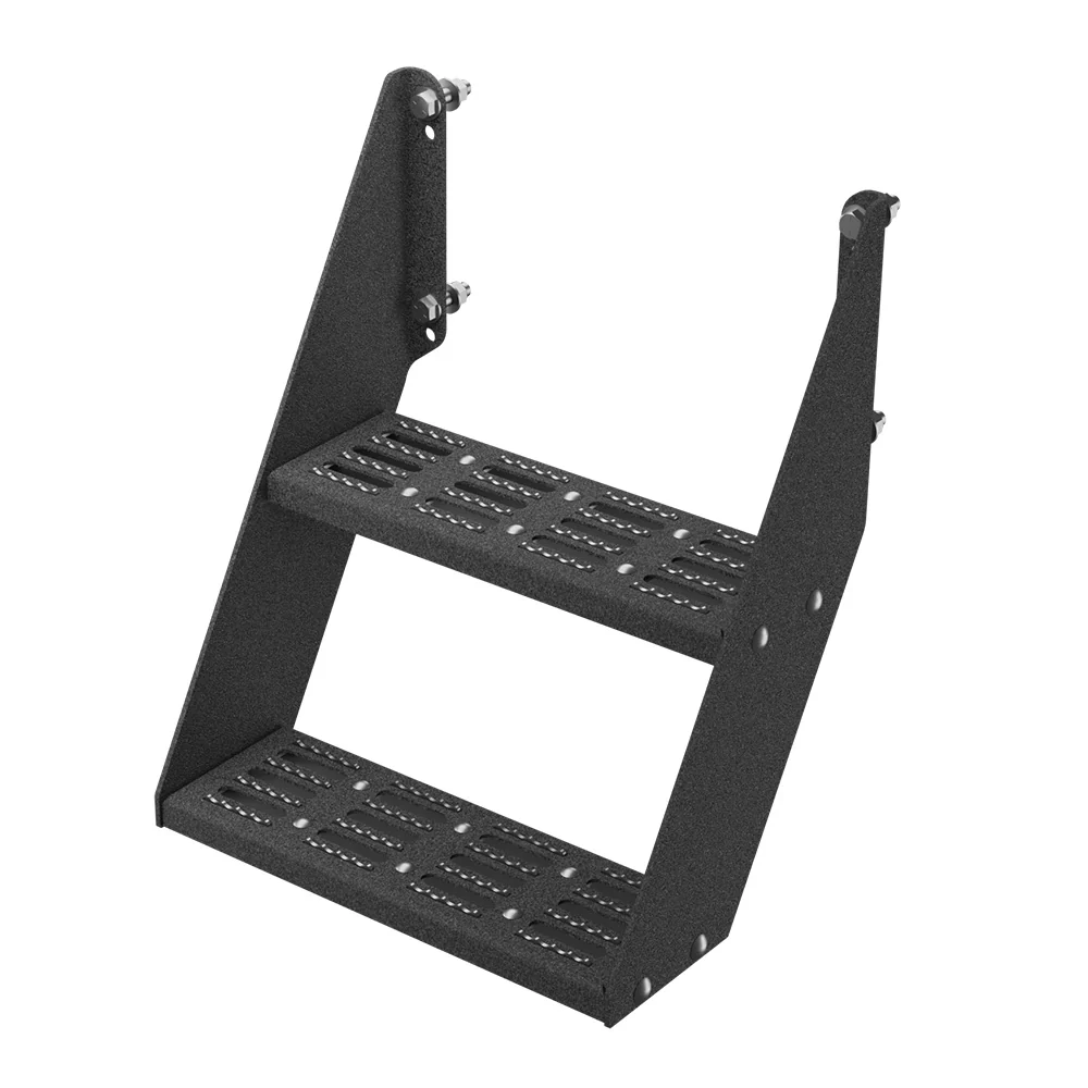 18"W Hard Coated Rear Frame Steps