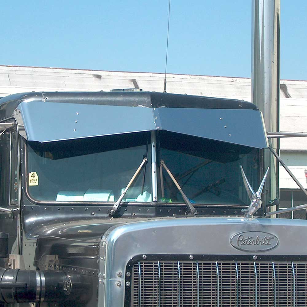 1987-2024 PB 300 Series SS Door Mounted Mirrors 13" to 8" Bow-Tie Visor