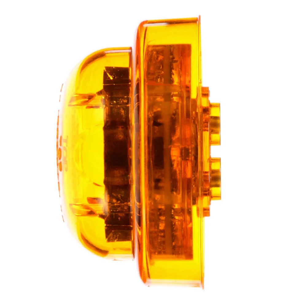 2-1/2" Amber Round 10 Series Amber High Profile LED Clearance Marker Light - Image 2