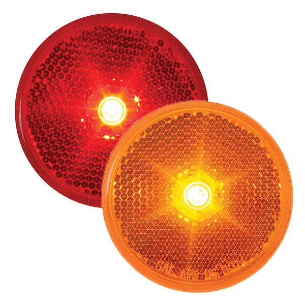 2-1/2" Single LED Light with Reflector