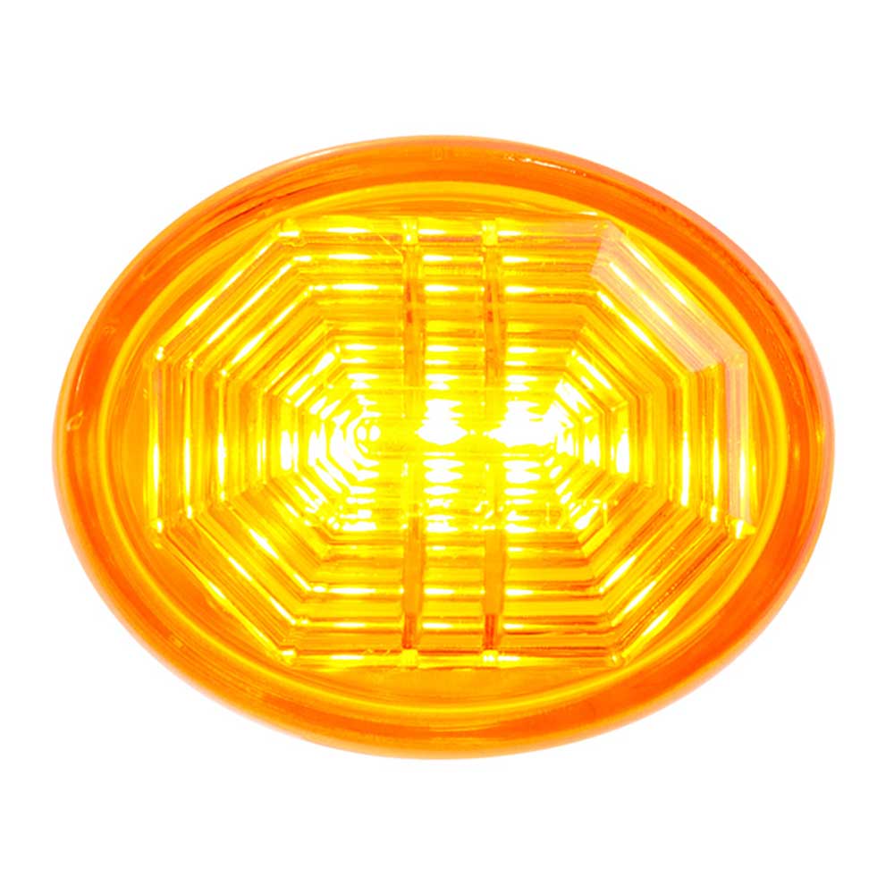 2" 3 LED Oval Marker Light with Grommet and Wiring - Image 17