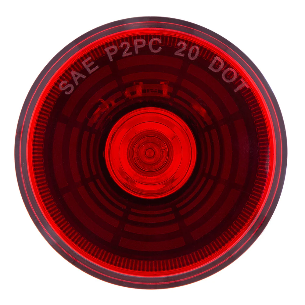 2-1/2" Abyss 4 LED Clearance/Marker with Red Lens - Image 2