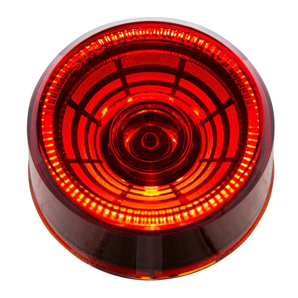 2-1/2" Abyss 4 LED Clearance/Marker with Red Lens - Image 3
