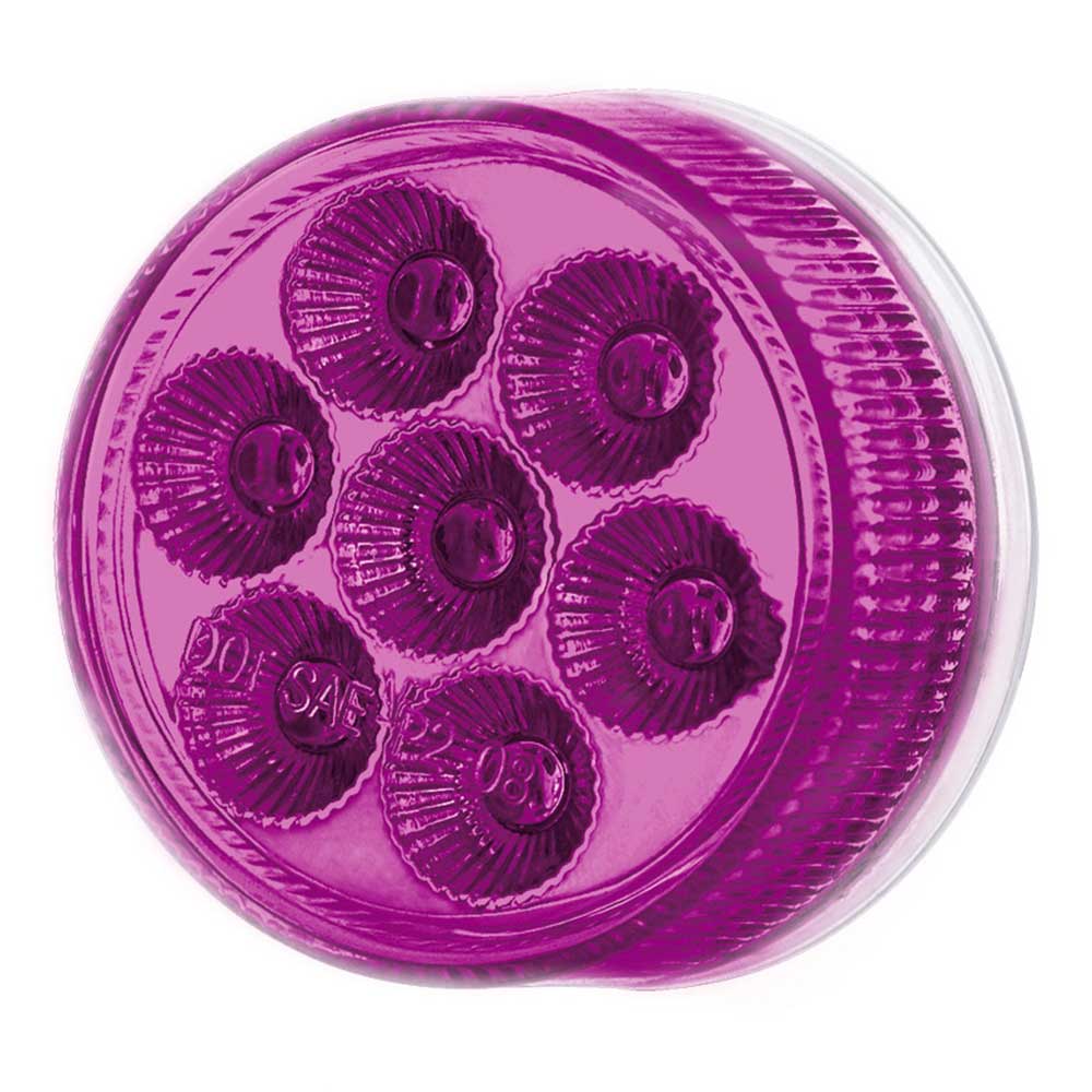 2" Double Fury 7 LED Marker Light with Clear Lens - Image 38