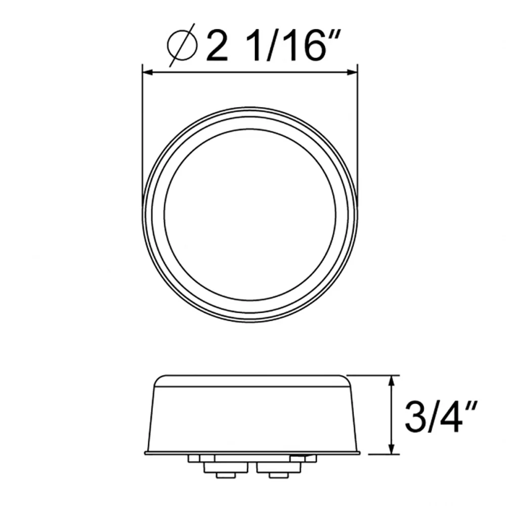2" Halo LED Marker Light - Image 5