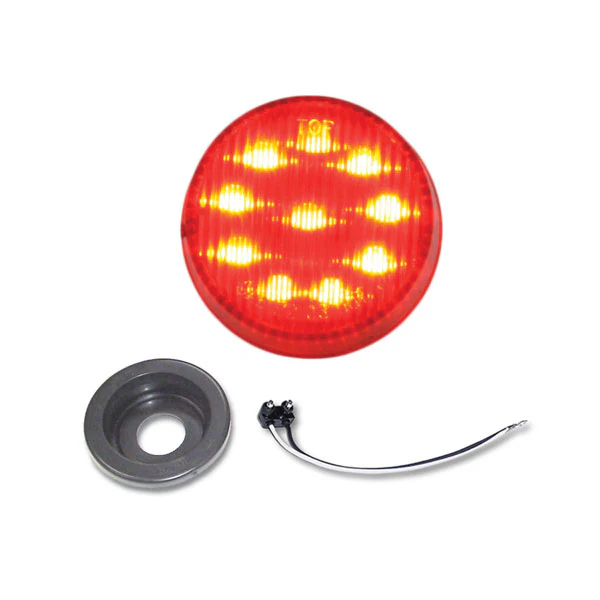 2" LED Marker Light with Chrome Bezel - Image 5
