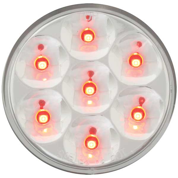 2" Low Profile Pearl LED Marker Light - Image 5