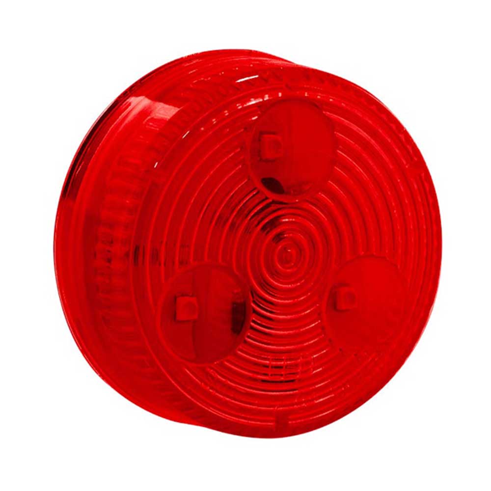 2" Low Profile Red 3 LED Marker Light - Image 4