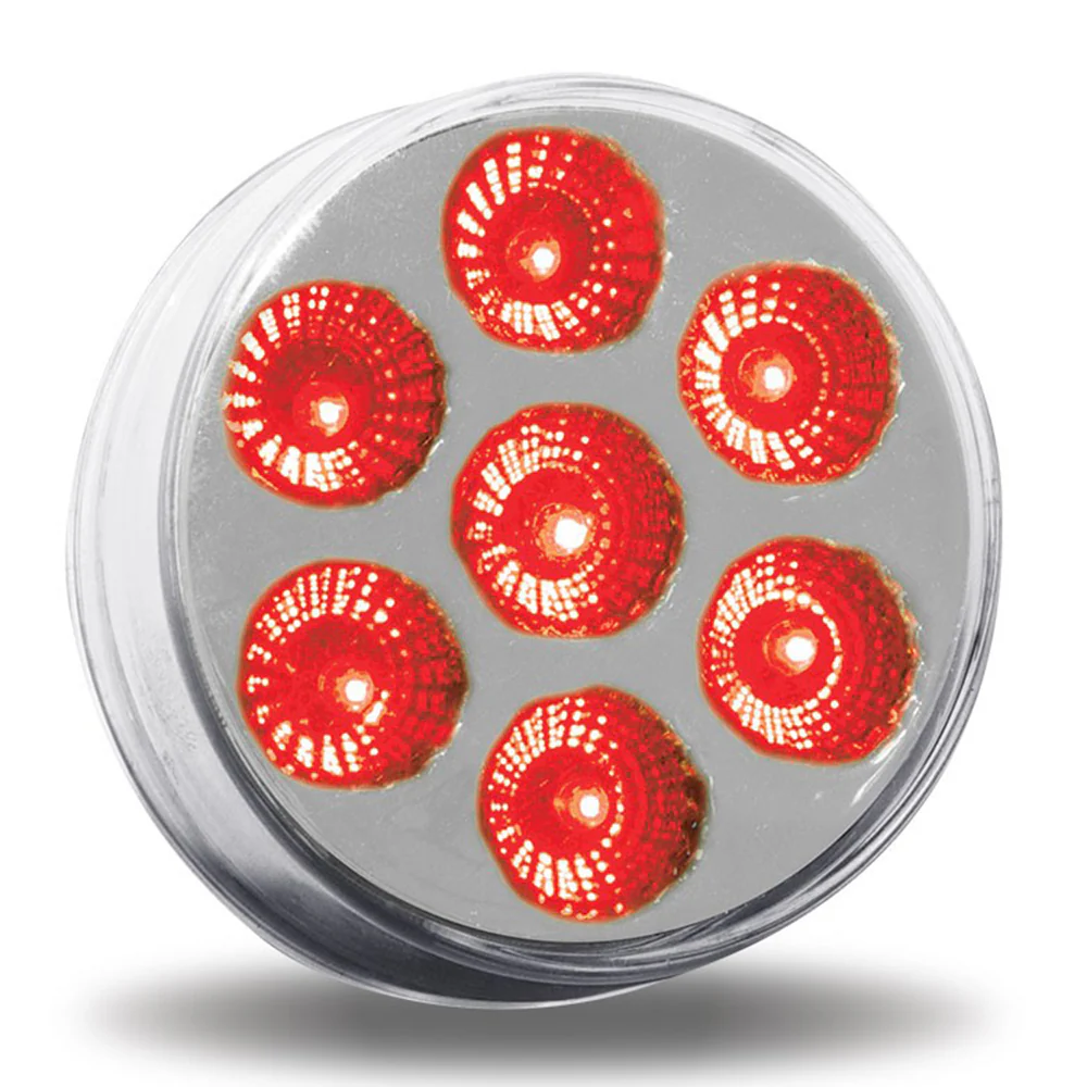 2" Marker Light with Seven LEDs and Clear Lens - Image 7