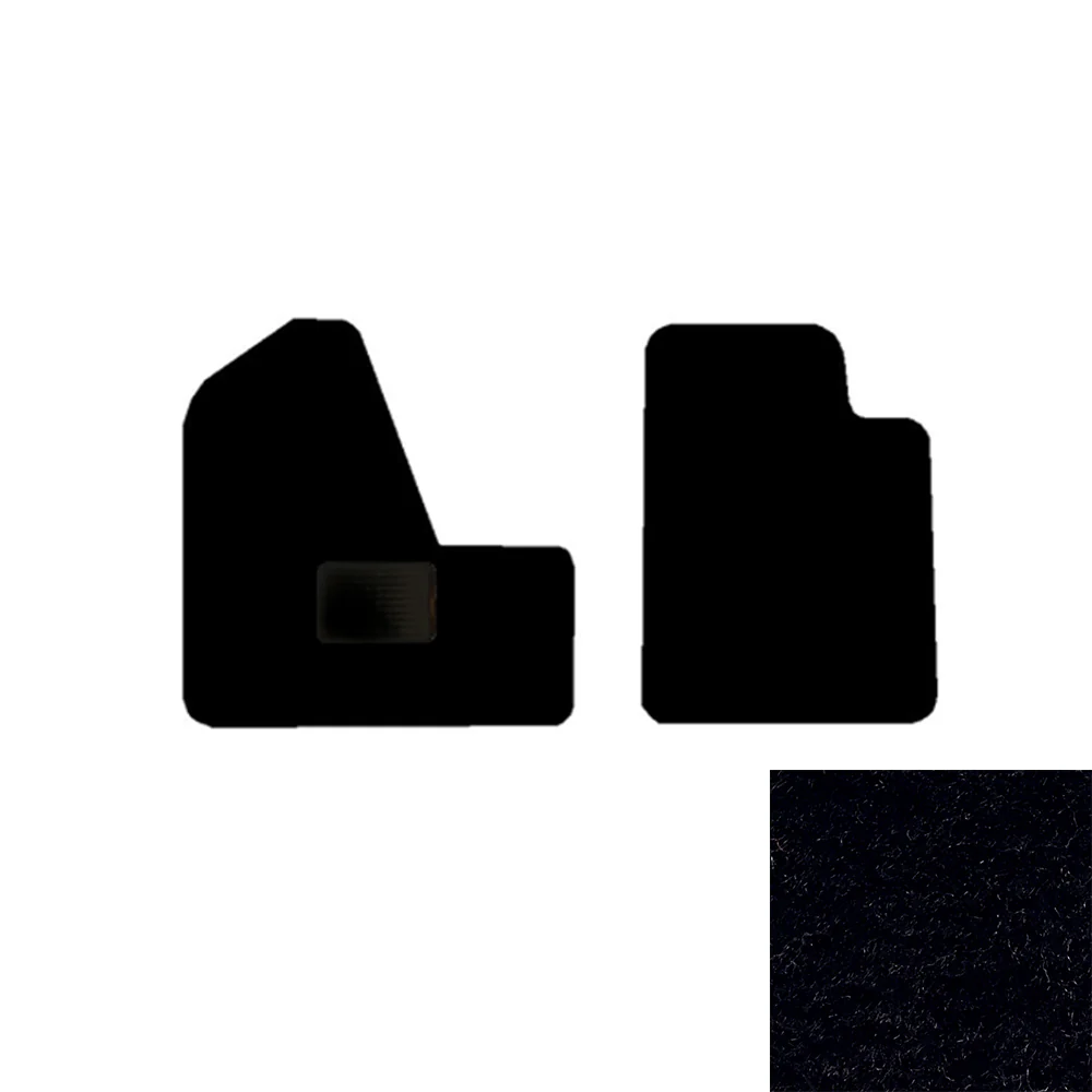 2-Piece Premium Floor Mat Set for FL Argosy in Black
