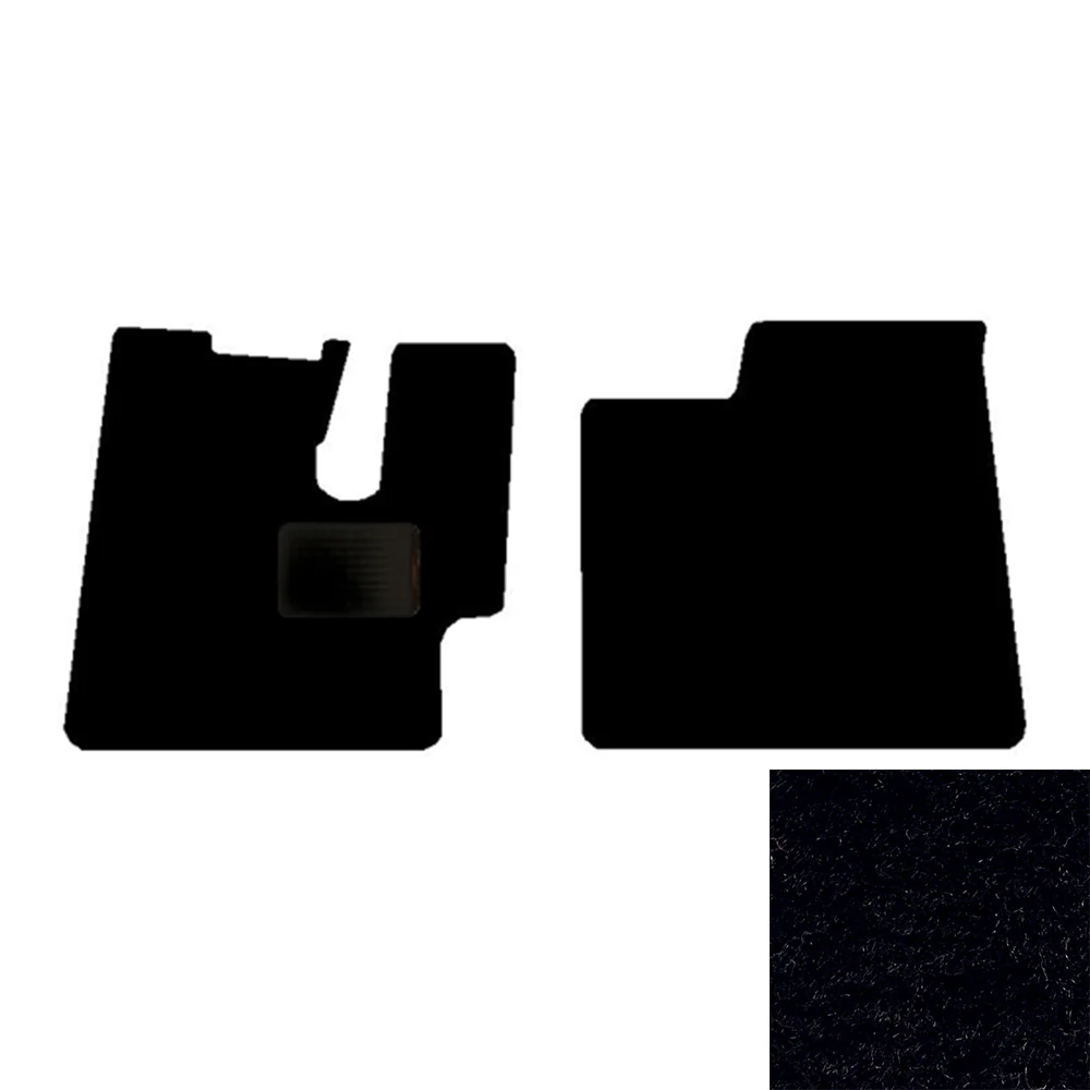 2-Piece Premium Floor Mats for T600/T660/T800/W900 in Black