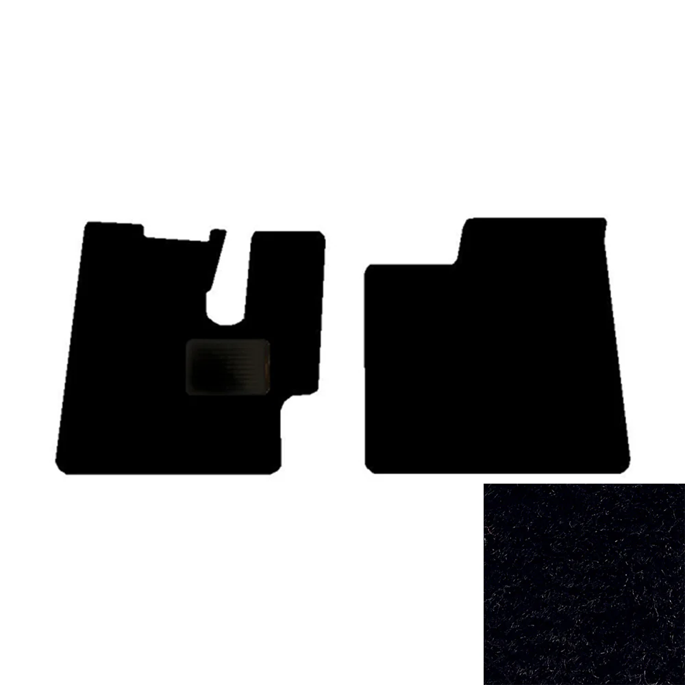2-Piece Premium Floor Mats for T600/T660/T800/W900 in Black