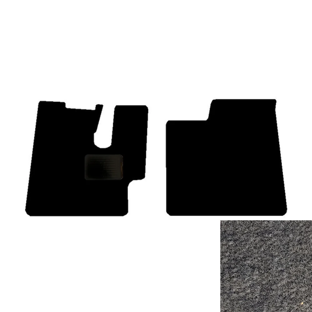 2-Piece Premium Floor Mats for T600/T660/T800/W900 in Gray