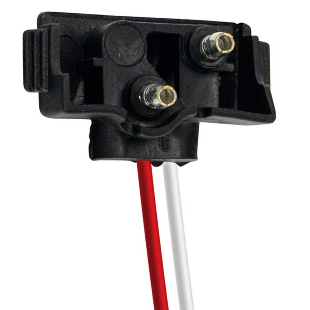 2 Prong Pigtail Plug 12" Lead - 10 Pack - Image 2