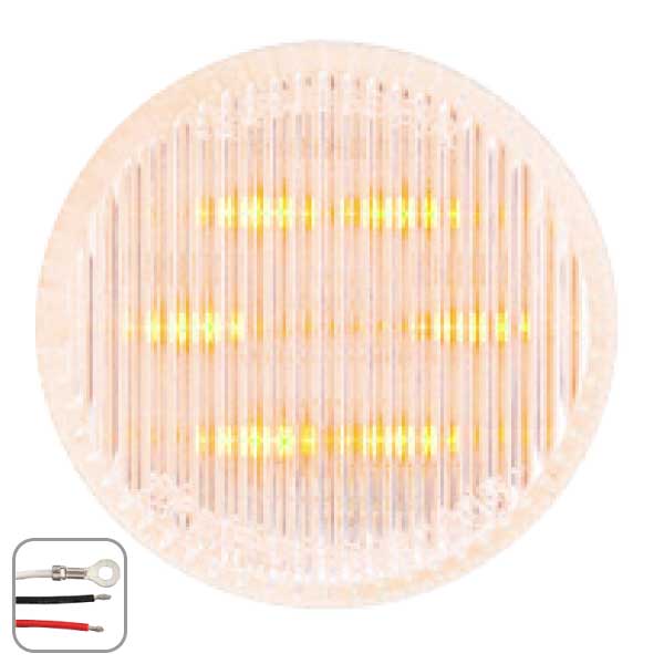 2" Round Dual Function LED Light - Image 3