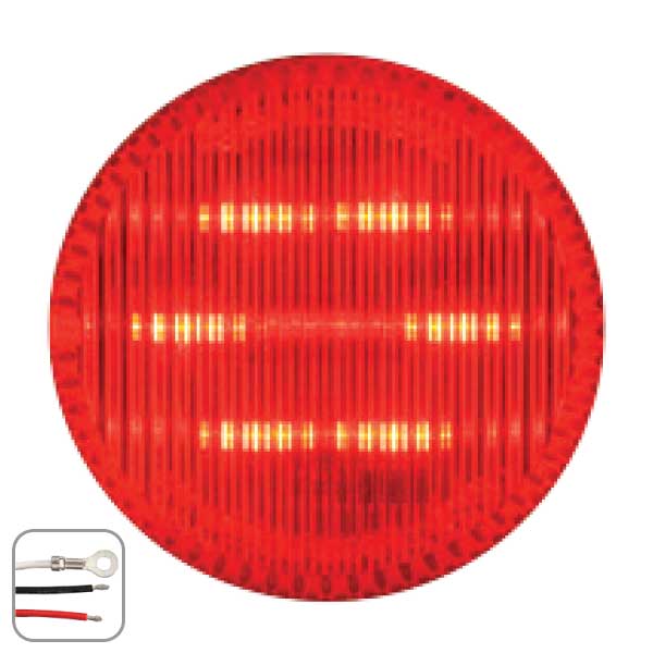 2" Round Dual Function LED Light - Image 4
