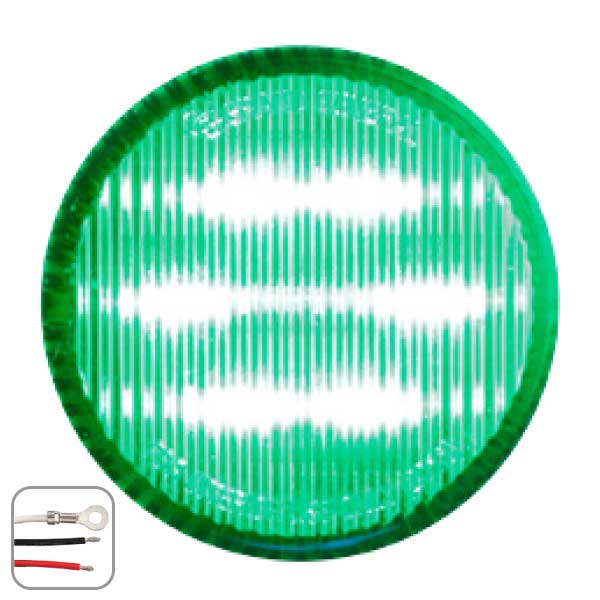 2" Round Dual Function LED Light - Image 6