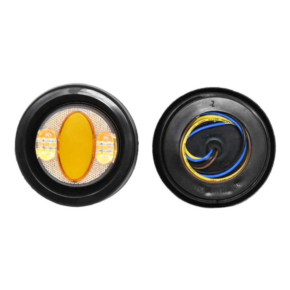 2" Round Warning Combination LED Light Kit (PR) - Image 2