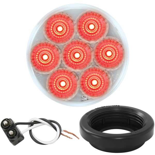 2" Spyder LED Marker Light with Grommet and Plug - Image 5
