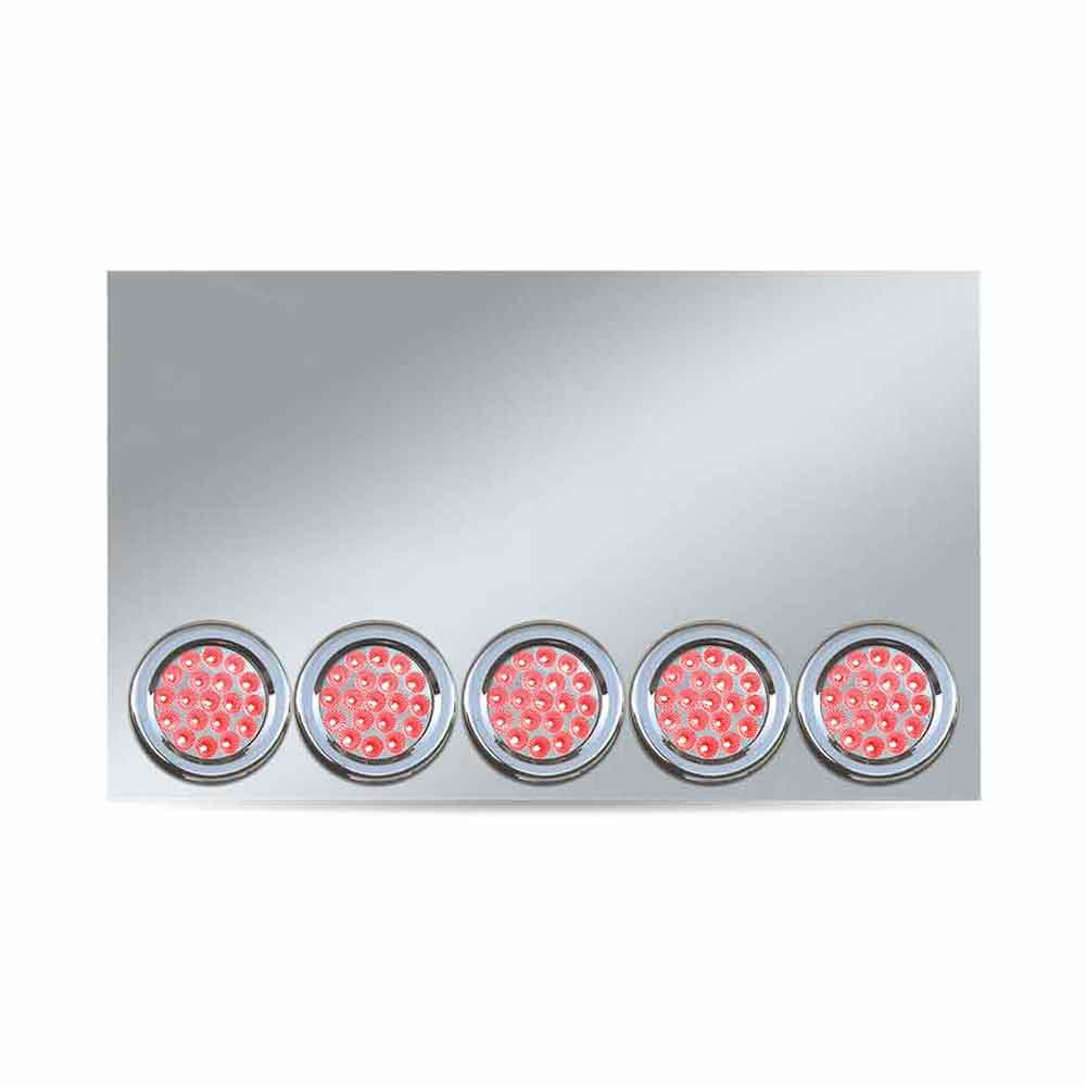 20" Drop Center Panel with 4" Clear Lens LEDS