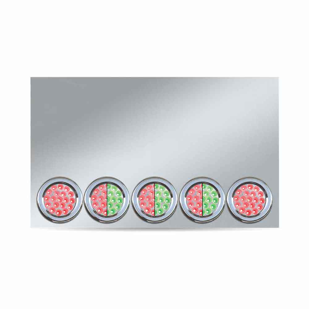 20" Drop Green/Red Dual Revolution Center Panel