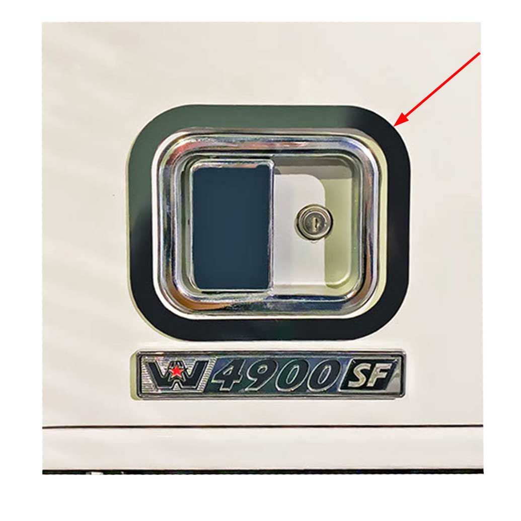 2002-2022 Western Star 4900 Stainless Steel Door Latch Trim
