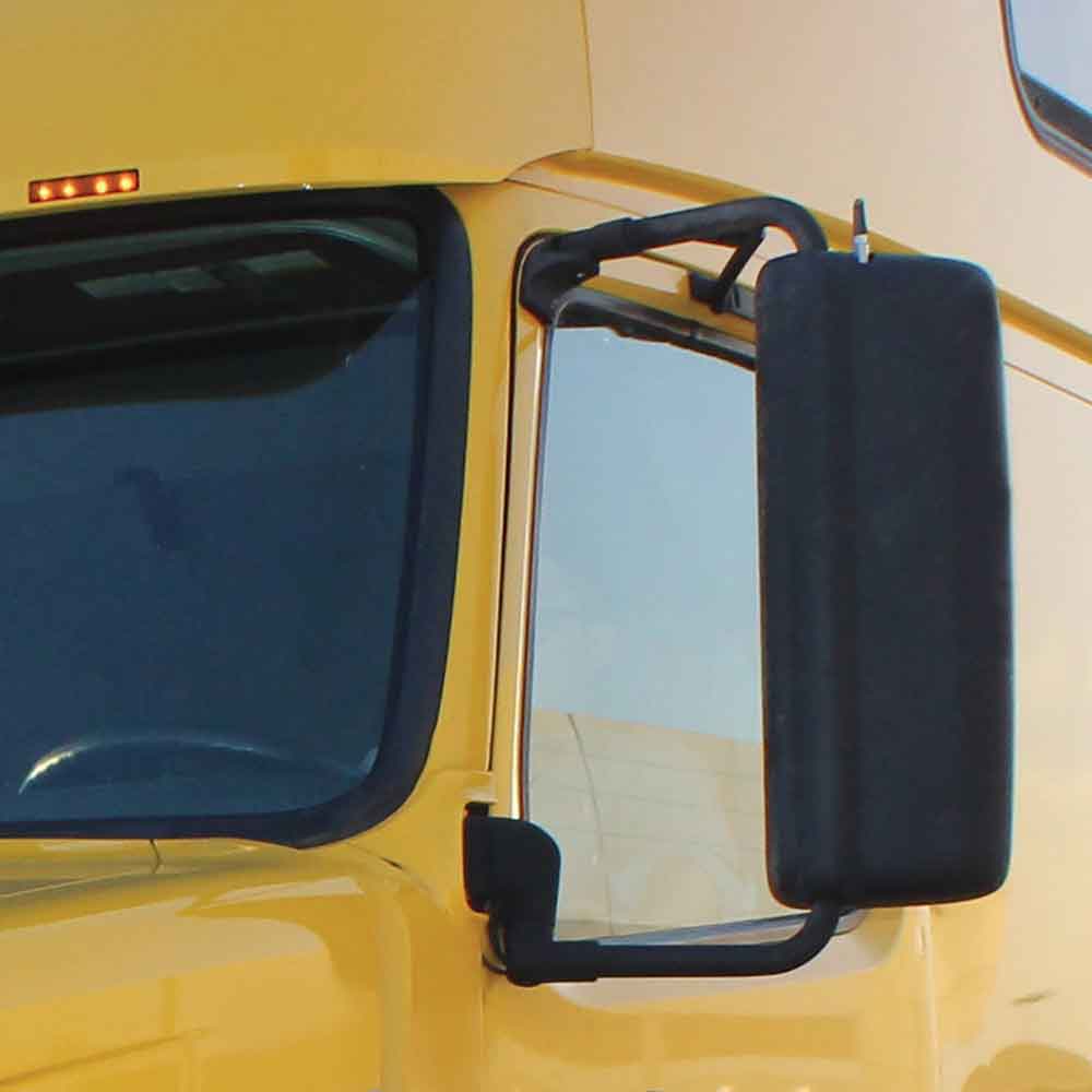 2004 - 2012 Volvo VNL Black Heated Mirror Assembly - Image 2