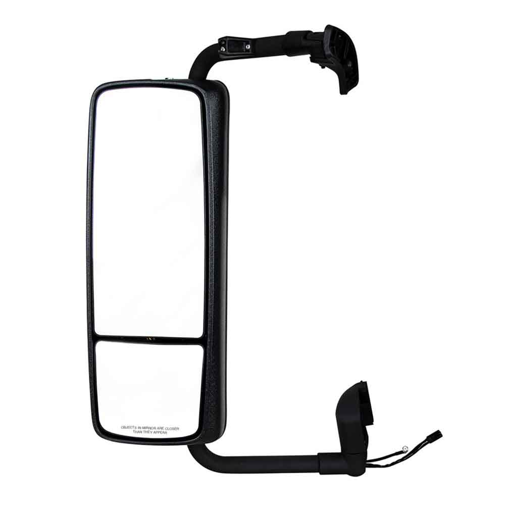 2004 - 2012 Volvo VNL Black Heated Mirror Assembly - Image 5